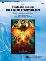 Fantastic Beasts: The Secrets of Dumbledore Orchestra Scores/Parts sheet music cover